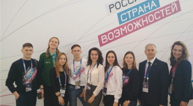Волонтёры-медики из Чувашии – участники форума «Россия – страна возможностей»