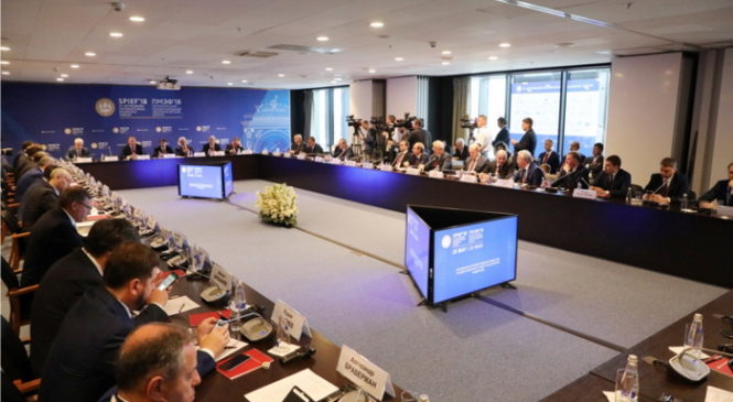 ПМЭФ-2018: Глава Чувашии выступил на заседании консультативной комиссии Государственного совета РФ