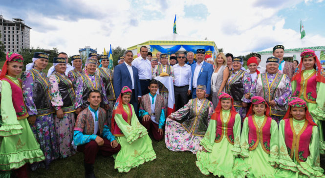 На Сабантуе есть возможность увидеть образ жизни татарского села