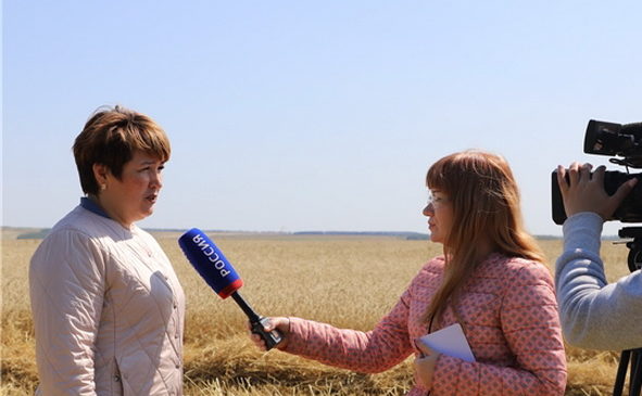 В Комсомольском районе побывала творческая группа журналистов телерадиокомпании ГТРК «Чувашия»