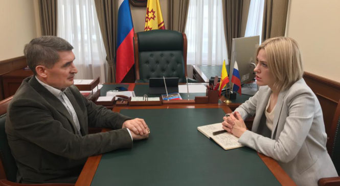 Олег Николаев и Алена Аршинова договорились о совместной работе в интересах жителей Чувашии