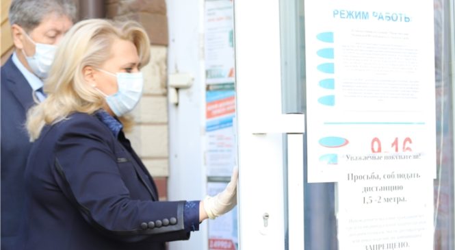 Рабочая группа по борьбе с коронавирусом выявила нарушения санитарных норм в магазинах Алатыря