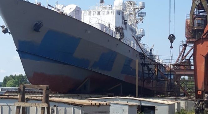 Корабль «Чебоксары» готовится к стоянке в столице Чувашии