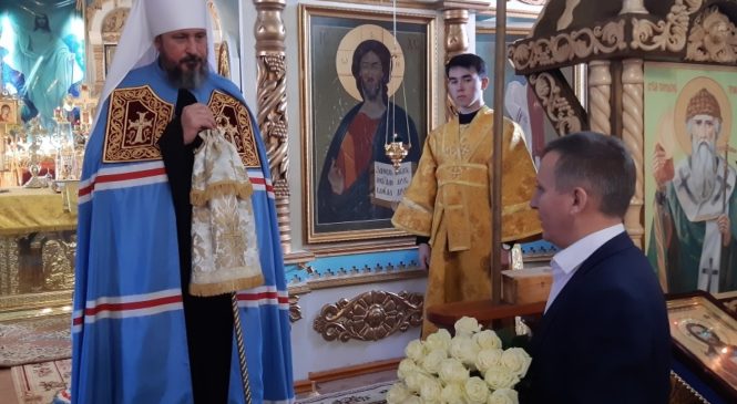 Александр Осипов принял участие в торжествах по случаю 20-летия освящения в храме Вознесения Господня