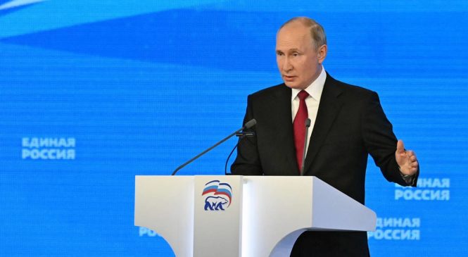 Владимир Путин: У «Единый России» ключевая роль в реализации Послания Президента