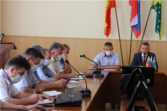 Очередное совещание с директорами школ Комсомольского района