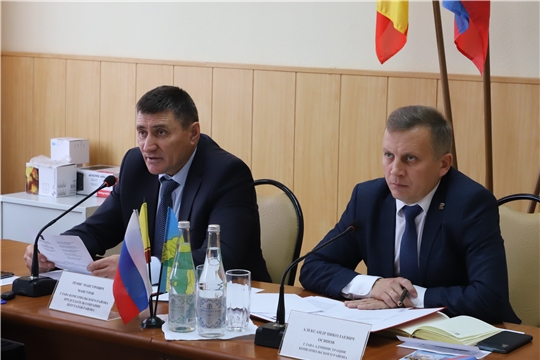 Состоялось очередное заседание Собрания депутатов Комсомольского района Чувашской Республики