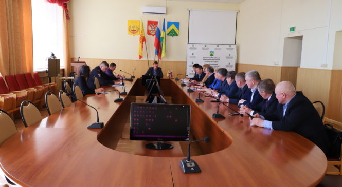 Состоялось очередное заседание антитеррористической комиссии Комсомольского района Чувашской Республики
