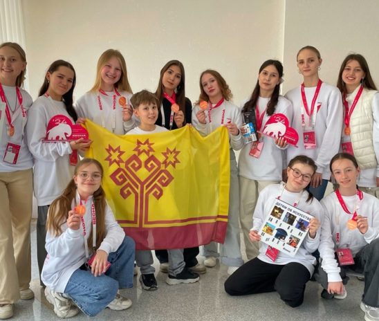 Активисты Движения Первых Чувашии отличились на фестивале «Российская школьная весна»