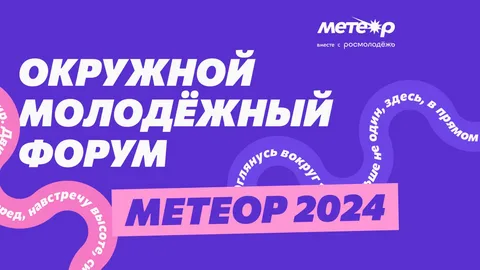 «Метеор» — окружной форум Приволжского федерального округа. И первый молодёжный форум Нижегородской области.